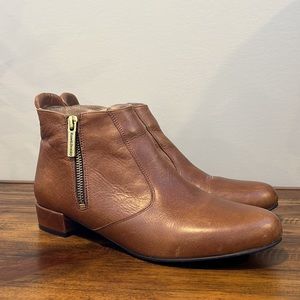 Russell & Bromley Leather Ankle Boots - Size 40EU or 8.5-9 US